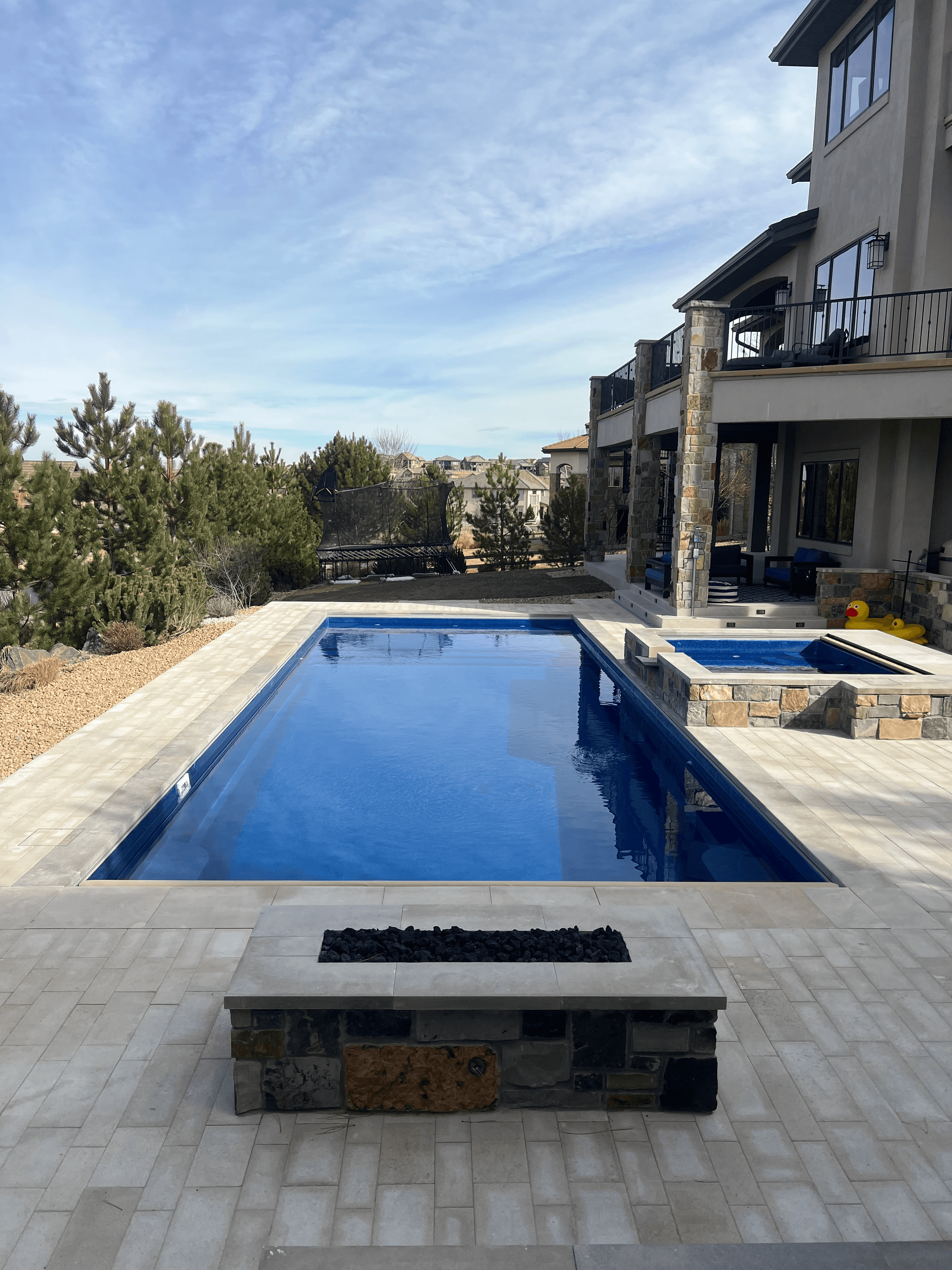 Belgard paver installation and hardscape project in Erie, Colorado
