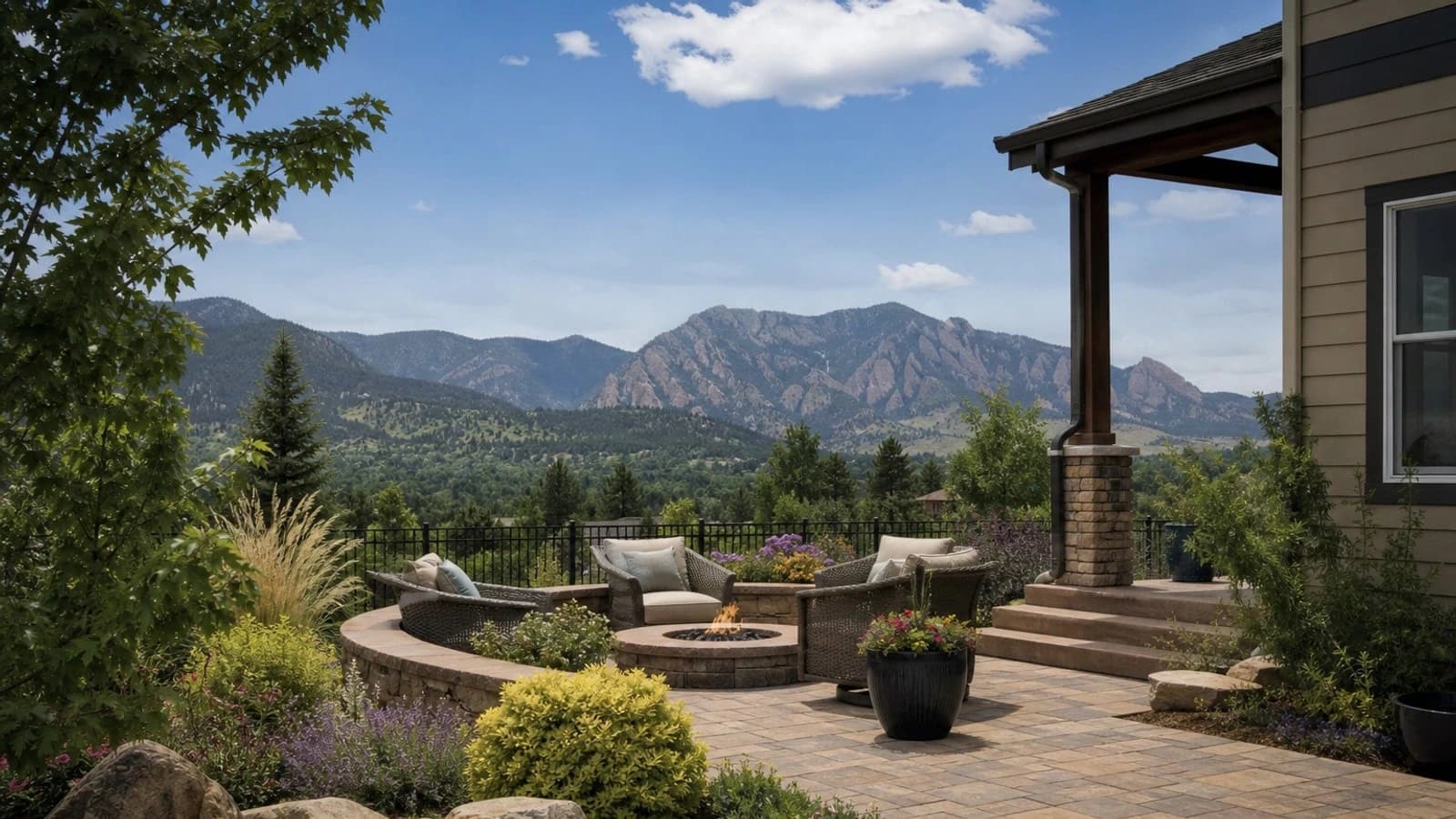 Denver Colorado residential outdoor living and hardscape