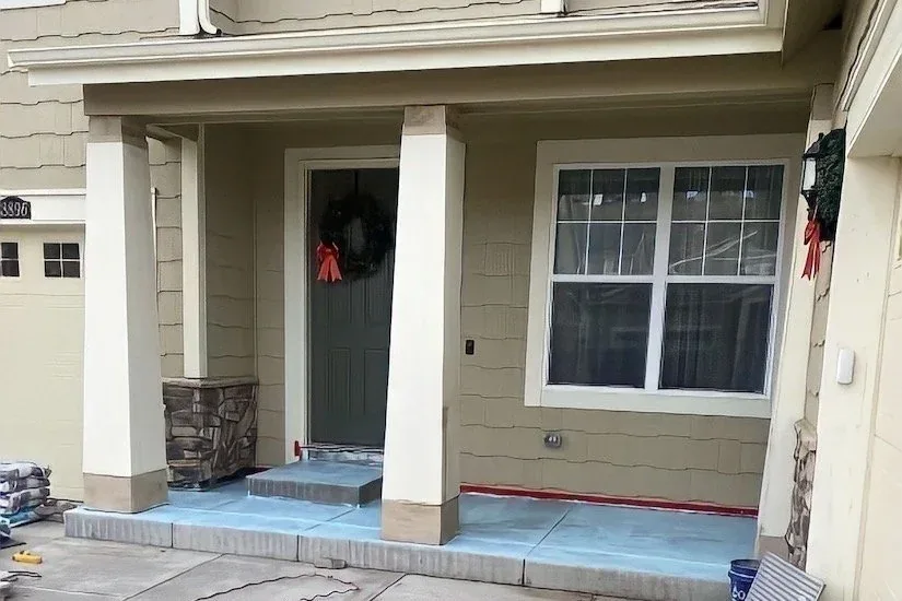 Before: Outdoor living transformation